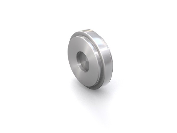 WEH® Ventil s prirobnico TVR2, kovinsko tesnilo, zlitina C4, DN 25 mm
