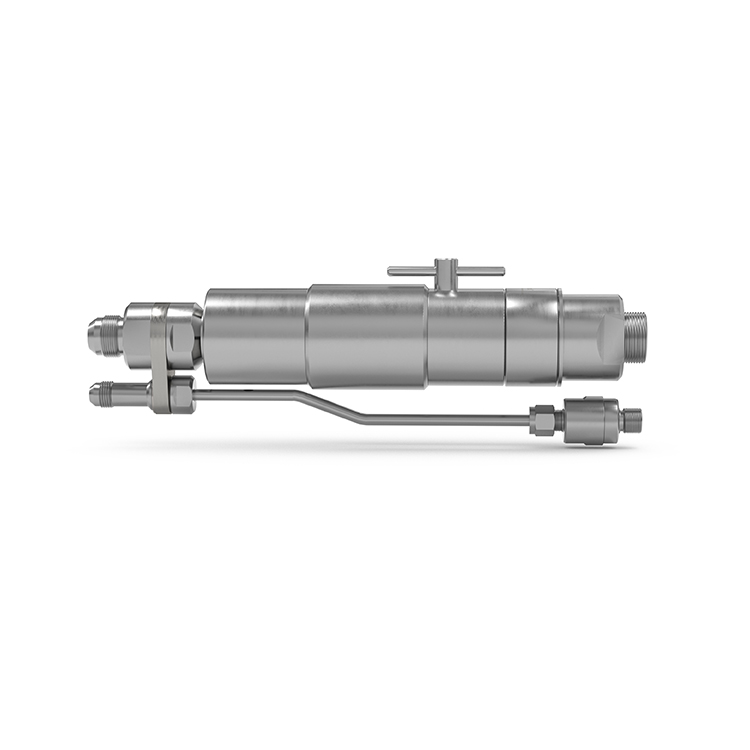 WEH® Breakaway Coupling TSA5 H₂ za bencinske črpalke za tovornjake in avtobuse za neposredno namestitev na točilni avtomat, 35 MPa