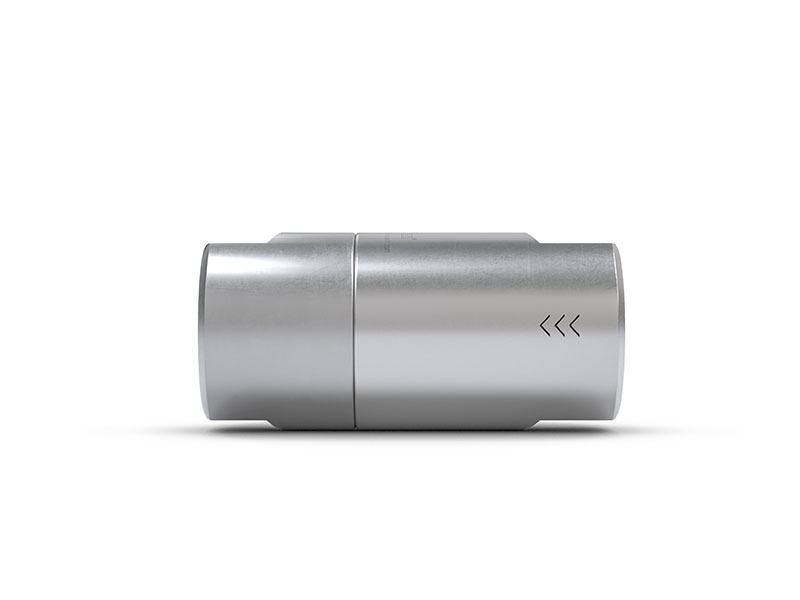 WEH® povratni ventil TVR200-S1-A02 z notranjim navojem NPT 1/8 na obeh straneh, DN 6 mm, nerjaveče jeklo, PC 0,1 bar, kroglično tesnilo