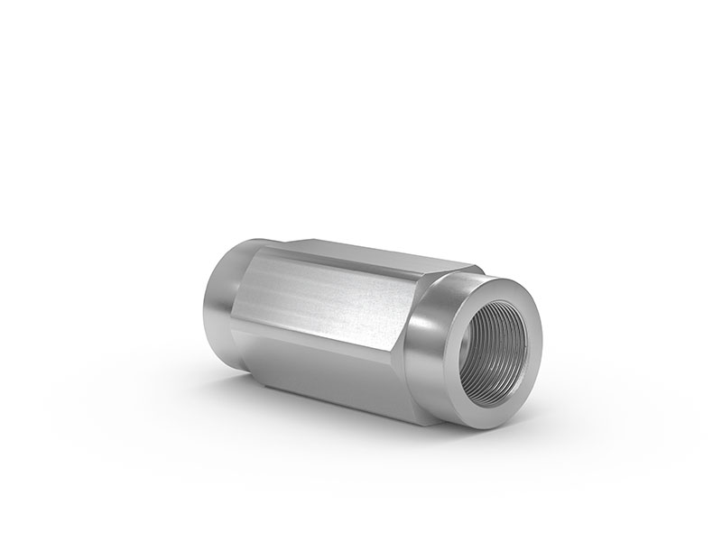 Nepovratni ventil TVR60-S1-A02 z notranjim navojem G1 obojestransko, DN 25 mm, jeklo