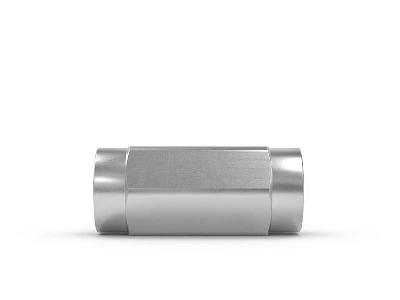 Nepovratni ventil TVR60-S1-A02 z notranjim navojem G1 obojestransko, DN 25 mm, jeklo