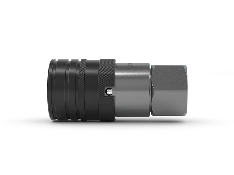 WEH® TRC1-S2 Ploščata spojka, 400 bar, G3/8" notranji navoj, DN 10