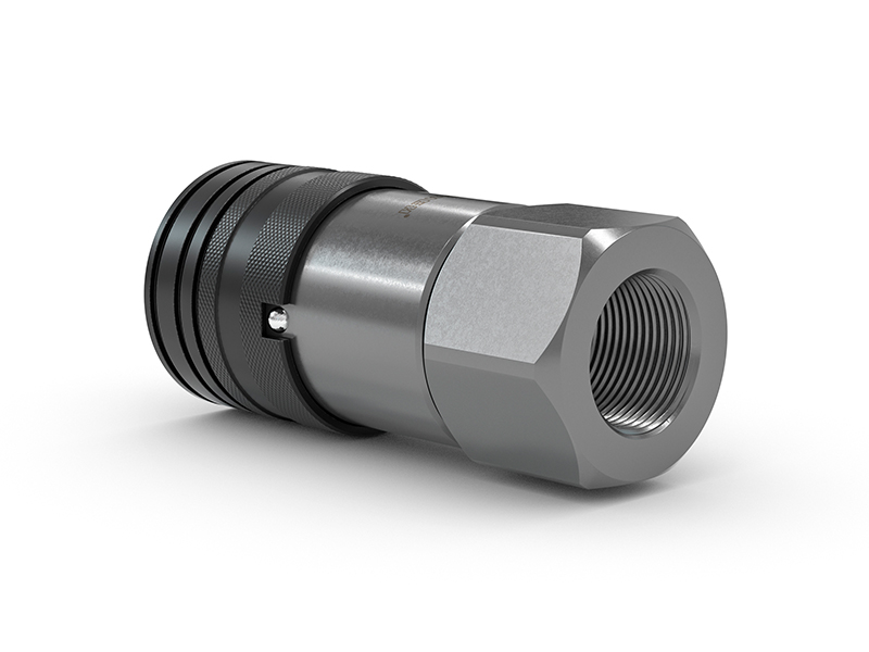WEH® TRC1-S5 Ploščata spojka, 400 bar, G3/4" notranji navoj, DN 19