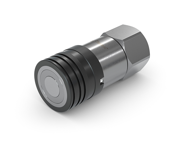 WEH® TRC1-S5 Ploščata spojka, 400 bar, G3/4" notranji navoj, DN 19