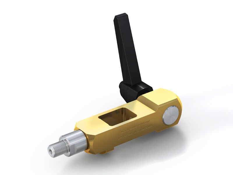 WEH® Konektor TW49 za polnjenje plinskih jeklenk s sistemom Pin-Index, za medicinski kisik, sprožitev vpenjalne ročice, maks. 250 barov