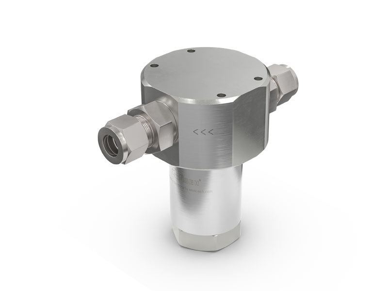 WEH® T-filter TSF4 H₂ s cevjo Ø 12 na obeh straneh