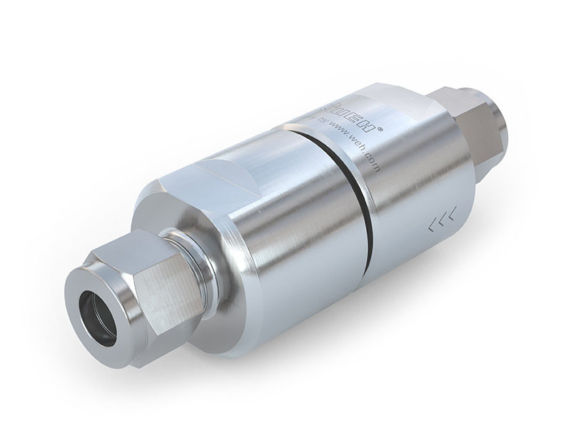 WEH® Filter TSF2 H₂ s cevjo Ø 3/8 na obeh straneh