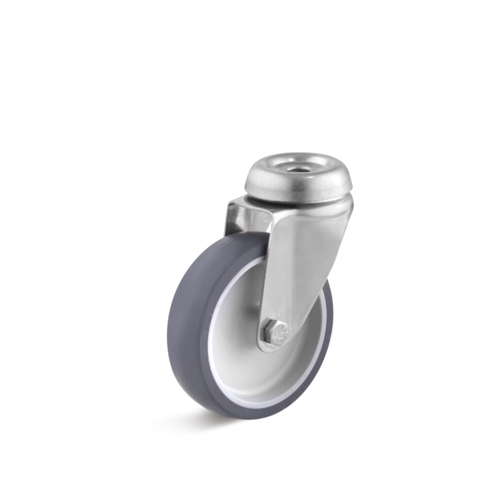 GIBLJIVO KOLO, z luknjo, inox