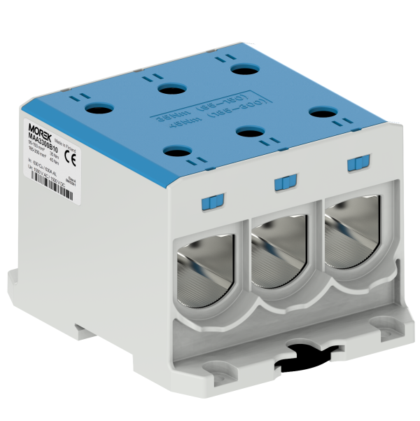 OTL300-3 modra 3xAl/Cu 95-300mm² 1000V AC / 1500V DC Univerzalna sponka