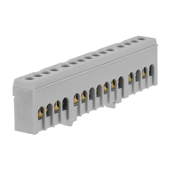 A15H, siva barva 15x16mm² IP20 priključni blok