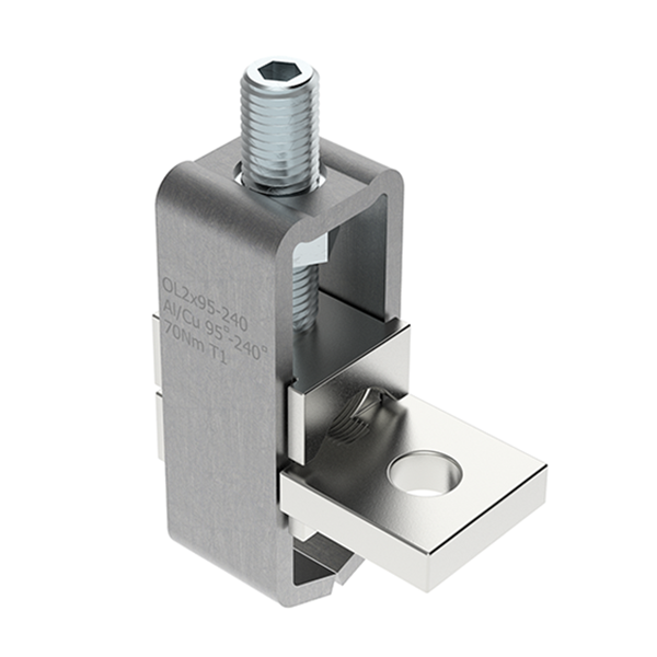 OL240-2 Al/Cu 2x95-240mm² Visoko trdna objemka za naprave