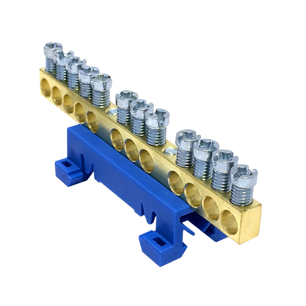 N12 modre barve 12x16mm² Nevtralni priključni blok