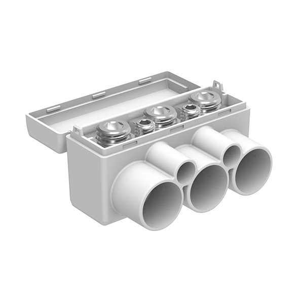 SLT 50-3-2 modra Al 3x50 / Cu 3x35 + 2x 6,0 mm2 1000 V razdelilni blok