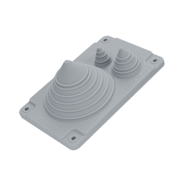 MC 1/3 Multigate Solar Light Grey UL94 V-0