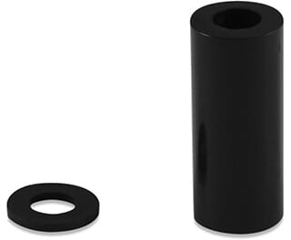 VALJČEK PA fi 12,6/22x9mm črn