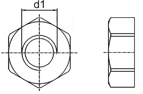 MATICA PLASTIČNA M8 DIN 934
