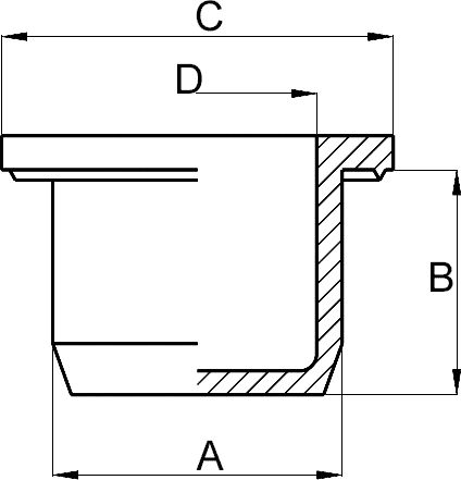 PLASTIČNI ČEP fi 58,8/60x10,2