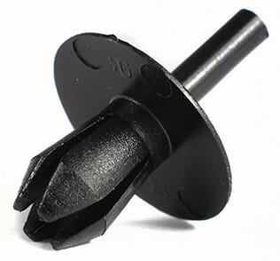 KOVICA za fi 4mm 1,5-6mm črna