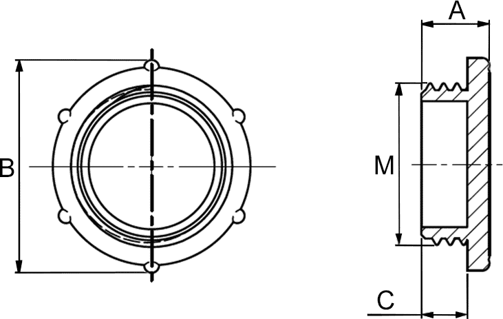 NAVOJNI ČEP 1/4"x19 LDPE rde