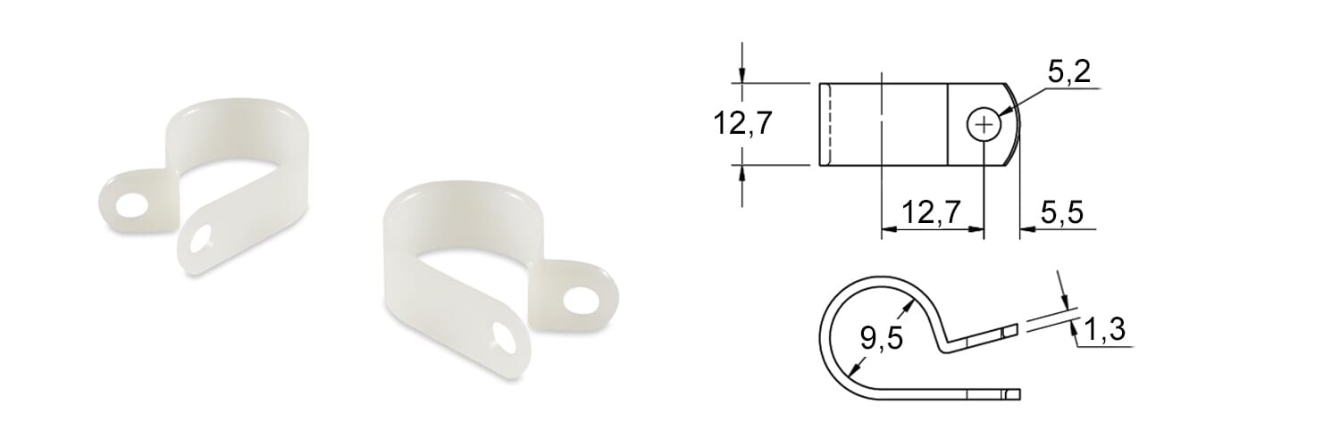 OBJEMKA 9,5mm PA 6.6 nat