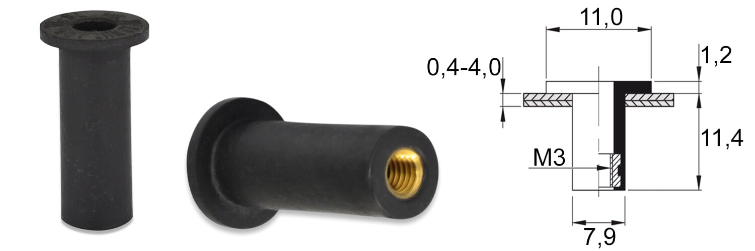 MATICA ISO M3 NEO črna
