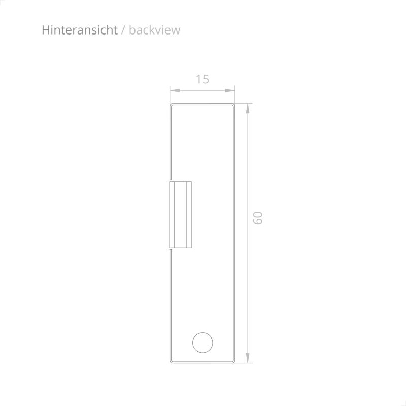 RFID/PIN ključavnica TWINPAD