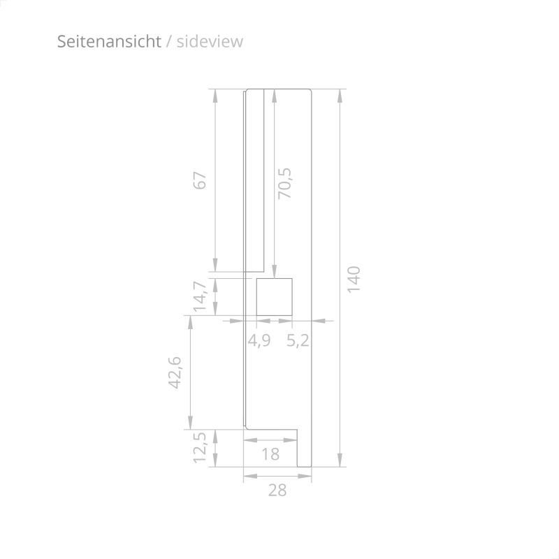 RFID/PIN ključavnica TWINPAD