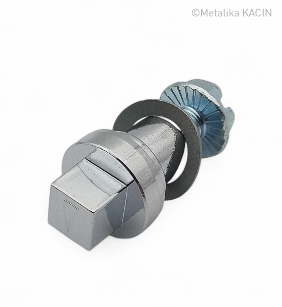 PRIKLJUČEK kvadrat 8mm GDZn