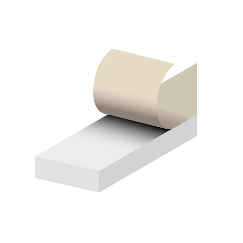 SILIKONSKI PENASTI PROFIL SA, samolepilni