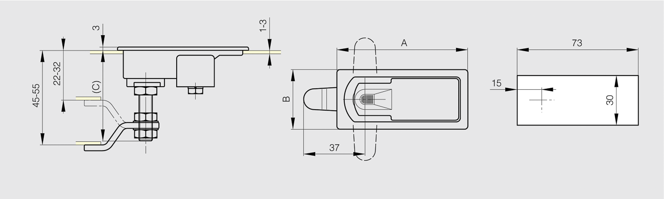 ZAPIRALO KOMPRES. 79x36mm brez