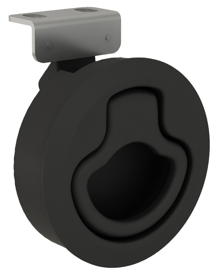 ZAPIRALO fi 61x35,5mm PA črn