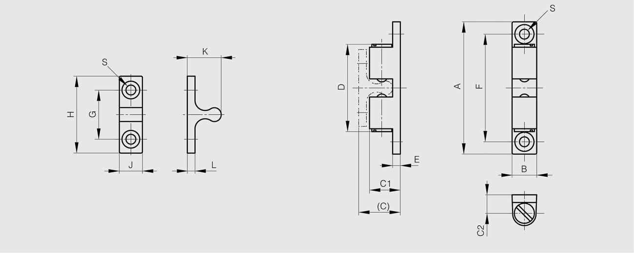 KROGLIČNO ZAPIRALO 70x13mm X