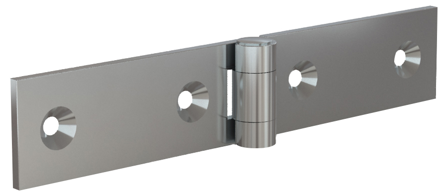 TEČAJ 30x140x2,5x6mm surovi