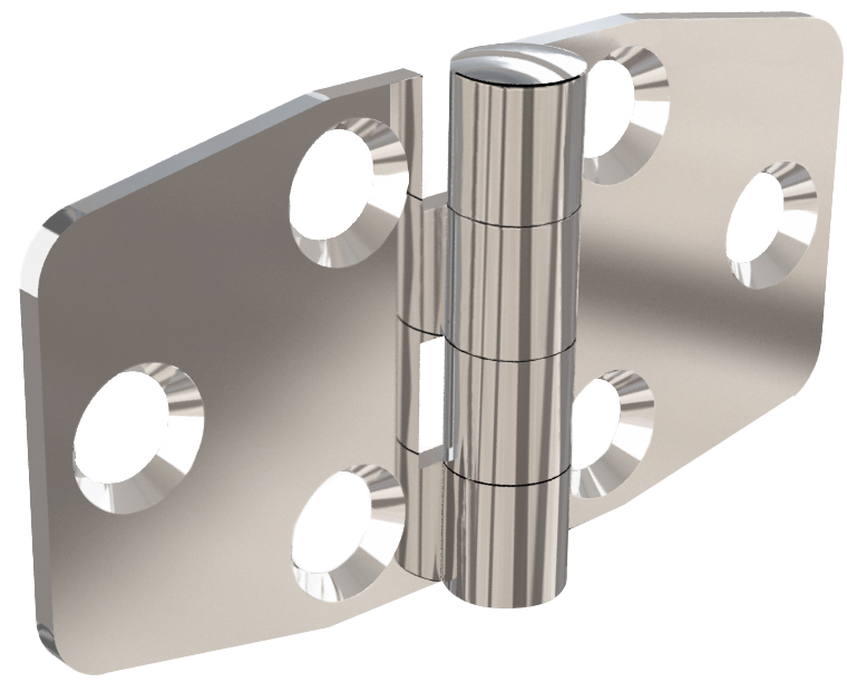 TEČAJ 38x72,4x2mm INOX