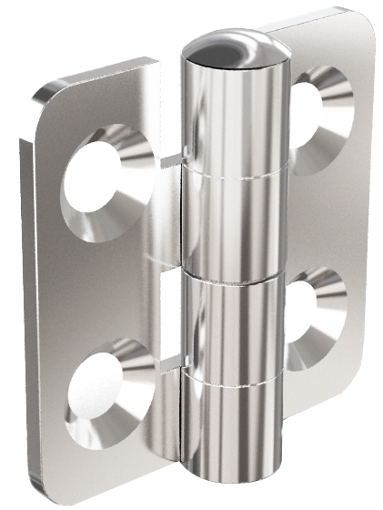 TEČAJ 36,5x36,5mm INOX 316