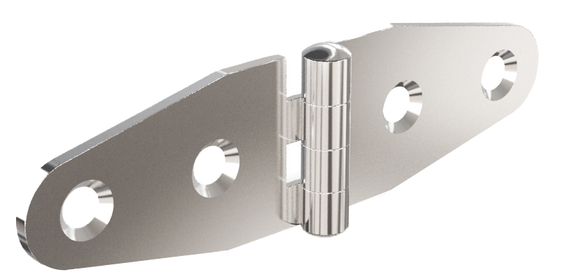 TEČAJ 28,3x105x2mm INOX