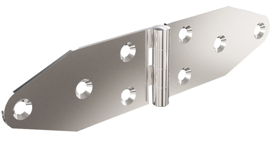 TEČAJ 41,5x180,6x2mm INOX