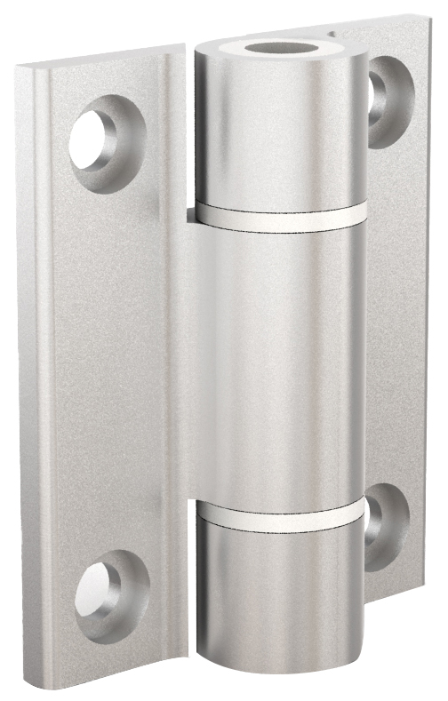 TEČAJ BREZ VZMETI 65x55mm AL