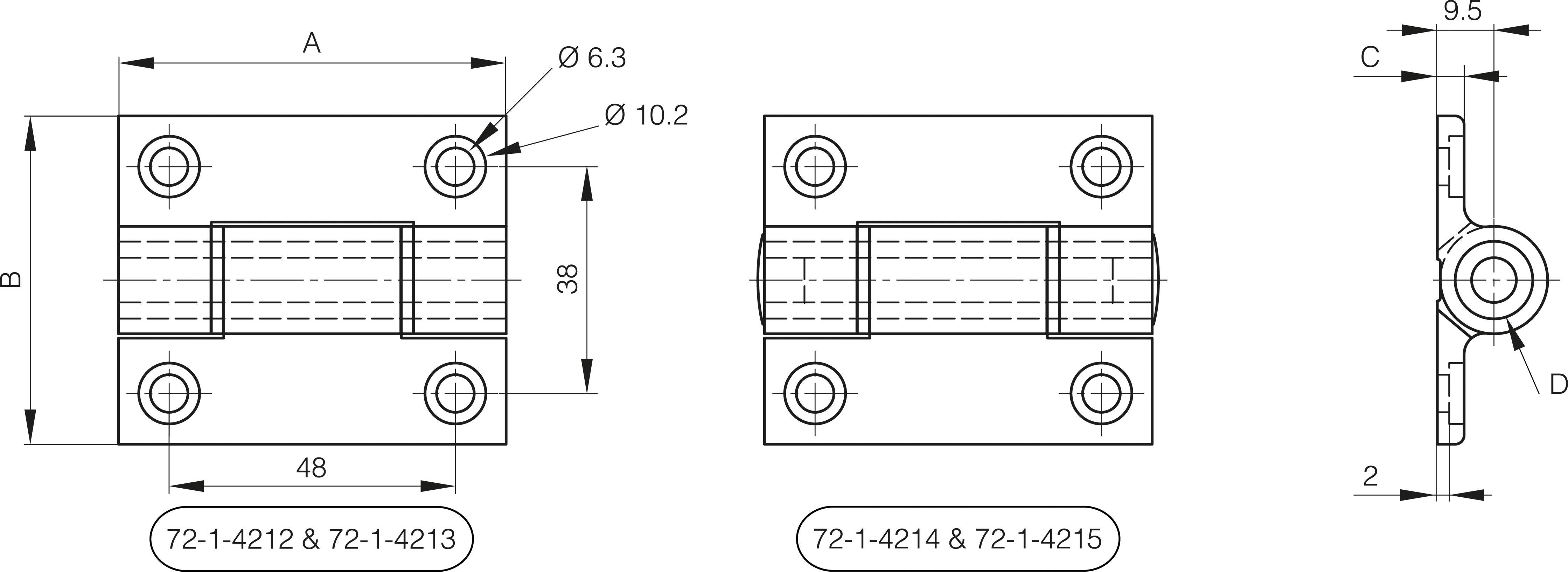 TEČAJ BREZ VZMETI 65x55 