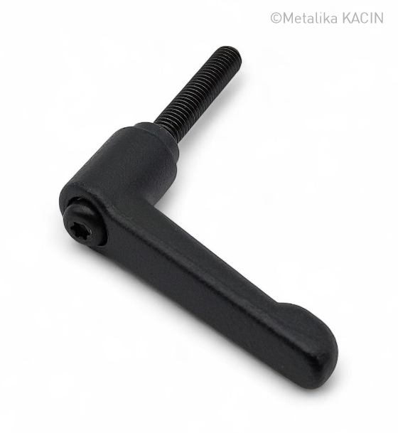 ZATEZNA ROČICA M6x32mm GDZn čr