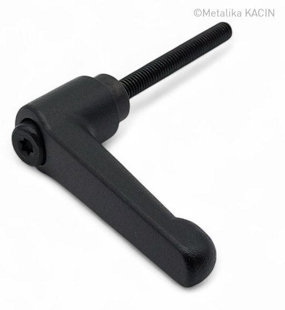 ZATEZNA ROČICA M6x50mm GDZn čr