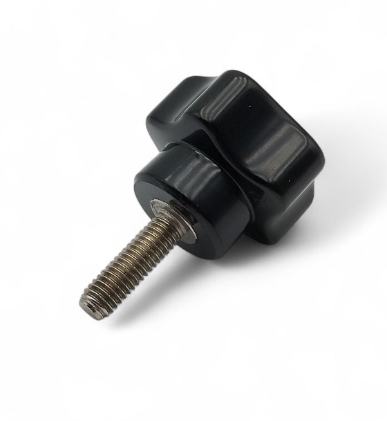 ZVEZDASTI ROČAJ M6x20mm PA črn