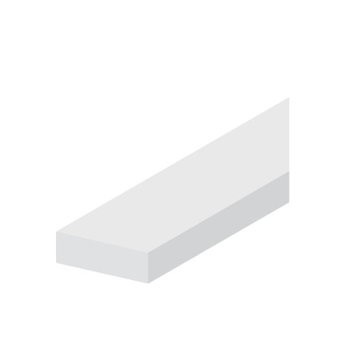 SILIKONSKA PENA 30x15mm bela