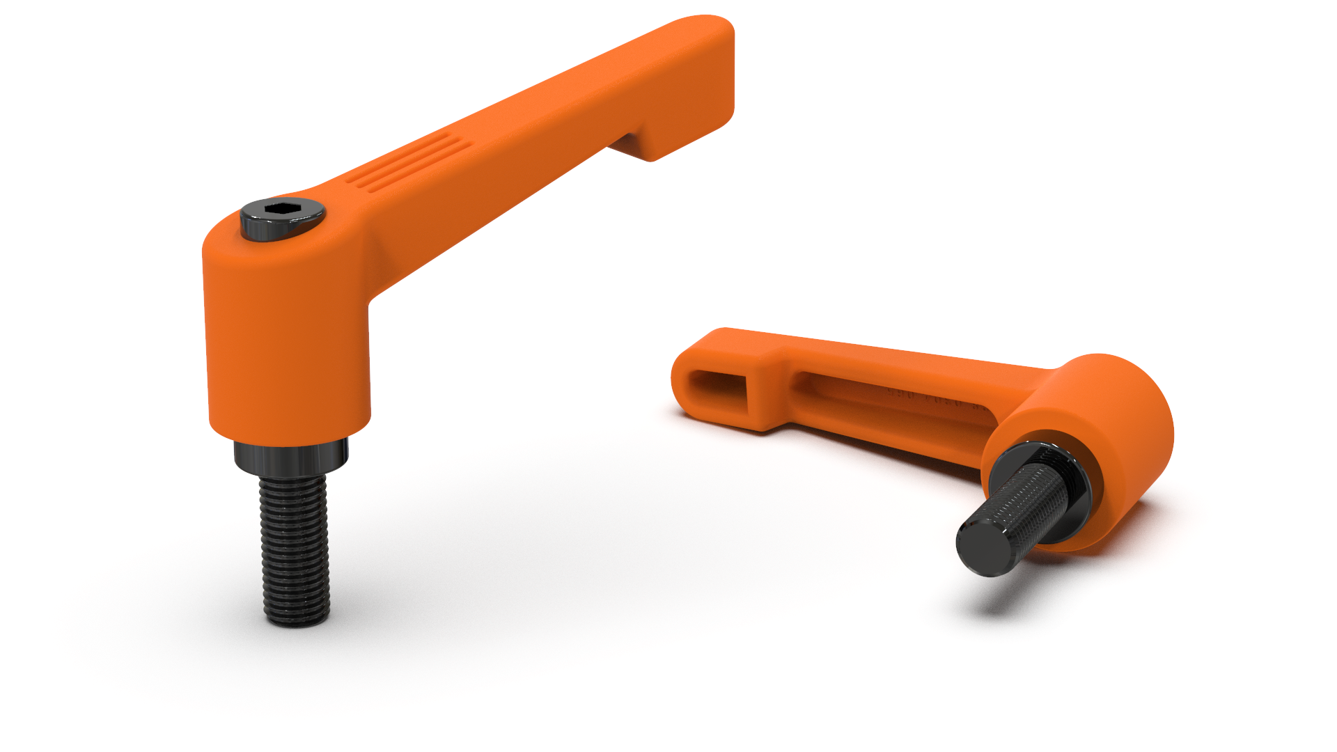 ZATEZNA ROČICA M6x30mm PA črna
