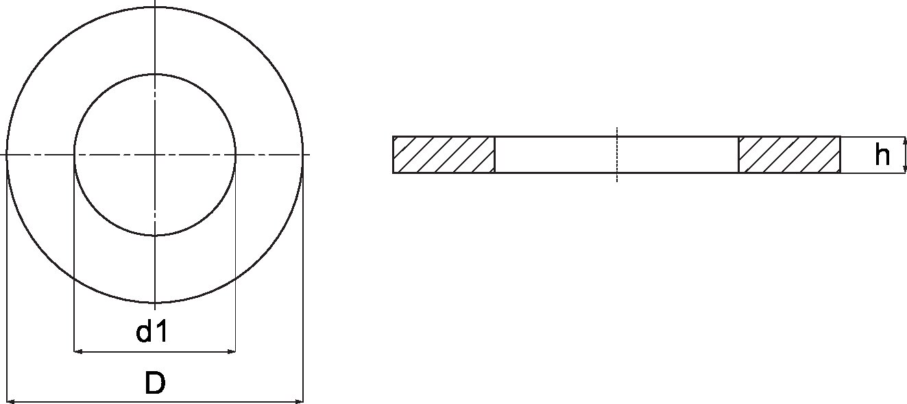 PODLOŽKA 6,4/12x1,6mm PA-6